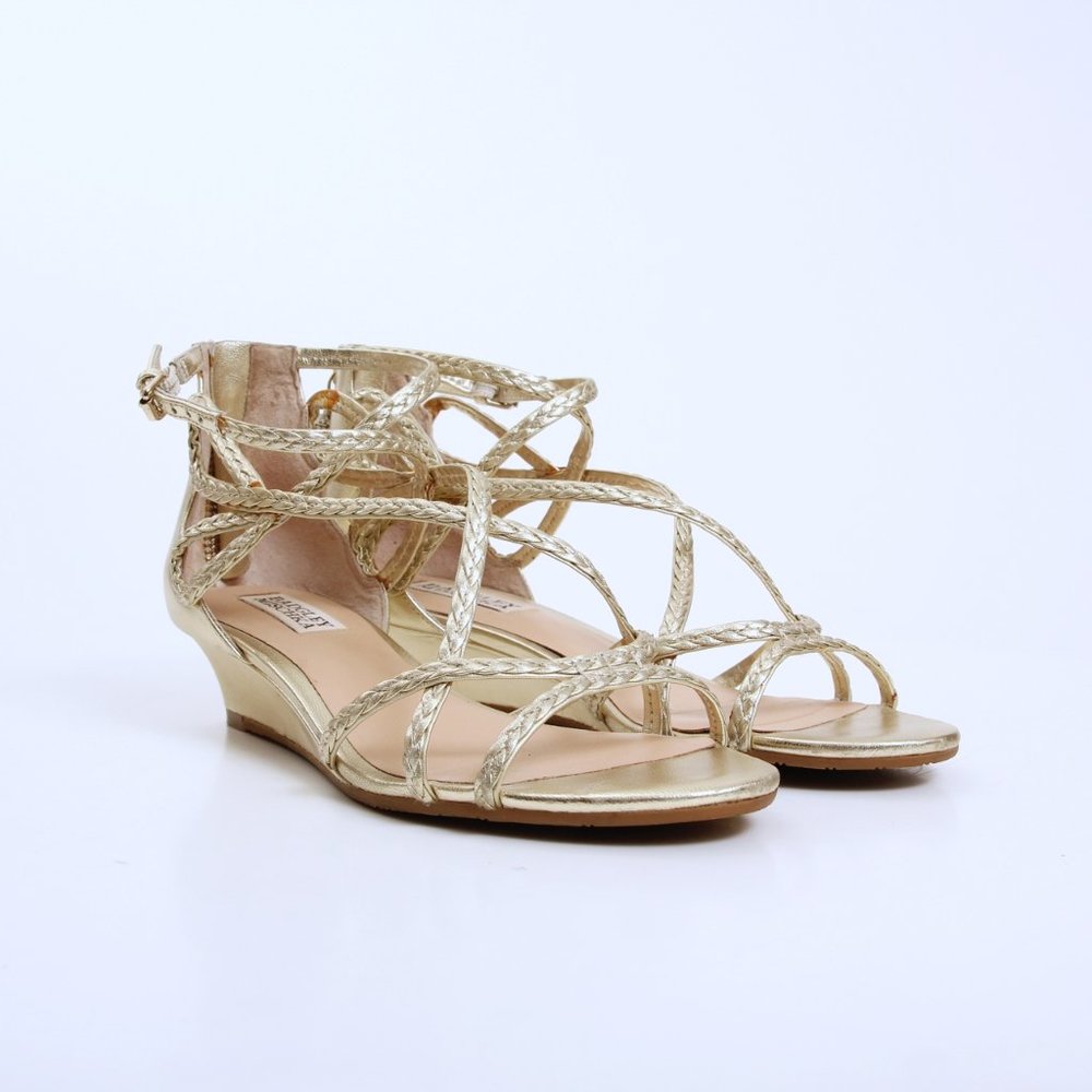 Badgley Mischka Corinne Wedge Sandals